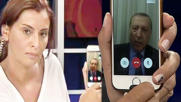 Darbe girişimi gecesi Erdoğan'ın sesini Türkiye'ye duyuran Hande Fırat Beştepe'de